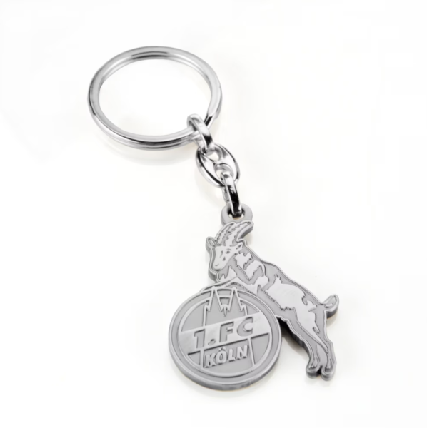 1. FC Köln - Schlüsselanhänger Logo Antik silber